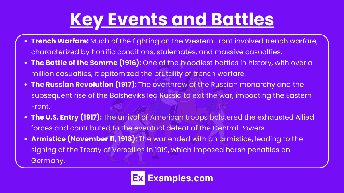 Key Events and Battles