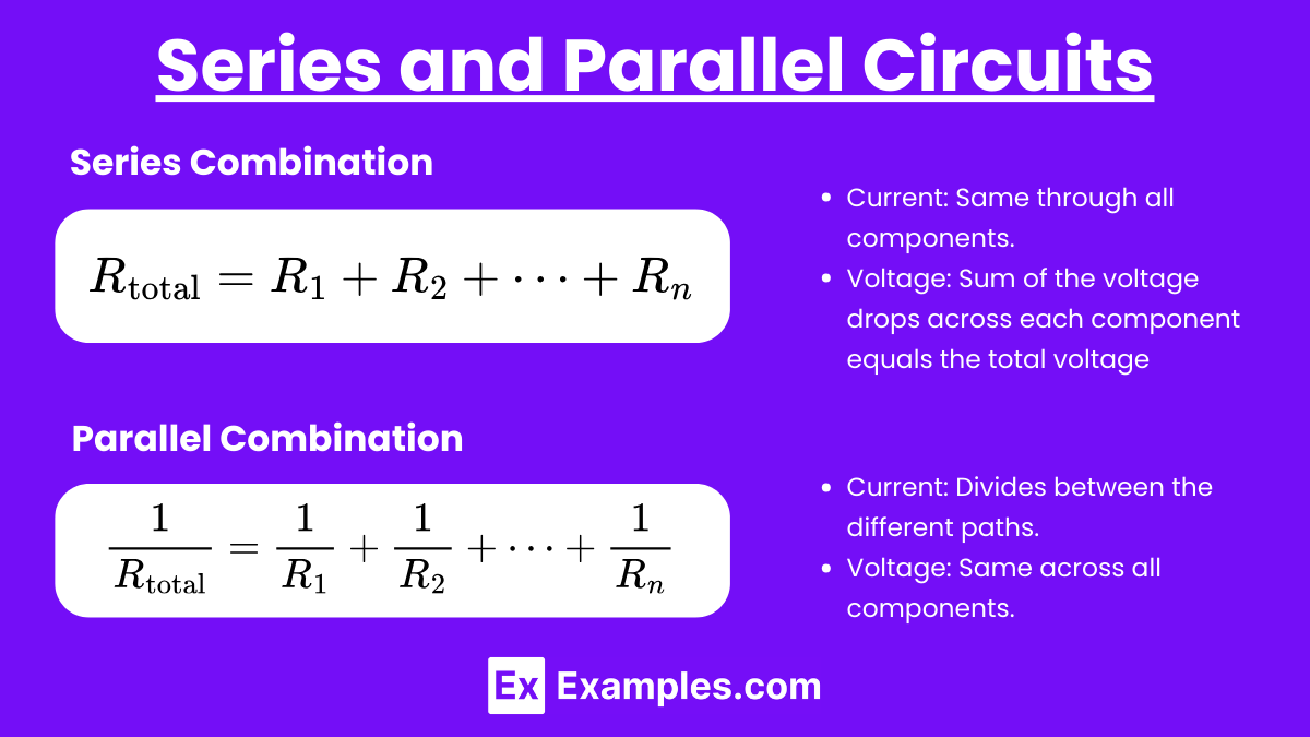 Series and Parallel Circuits