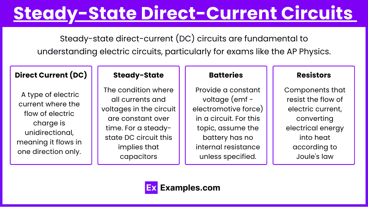 Steady-State Direct-Current Circuits