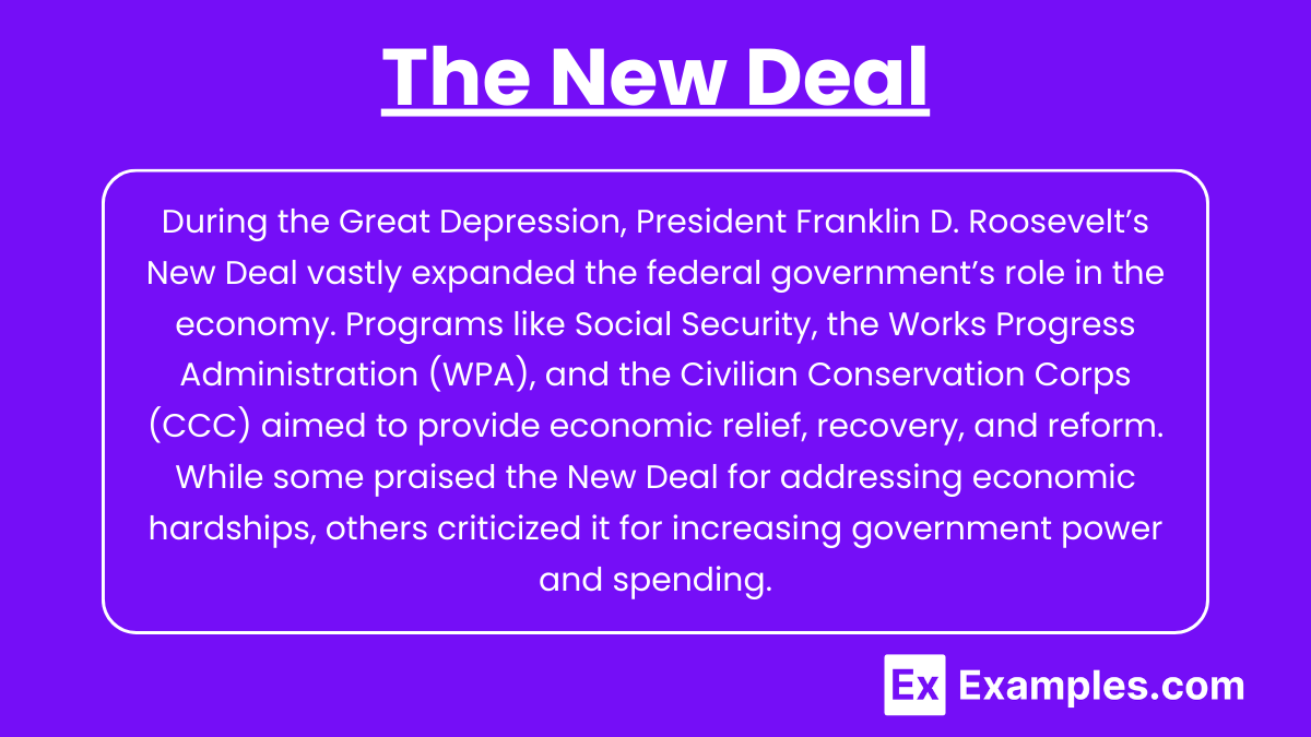 The New Deal