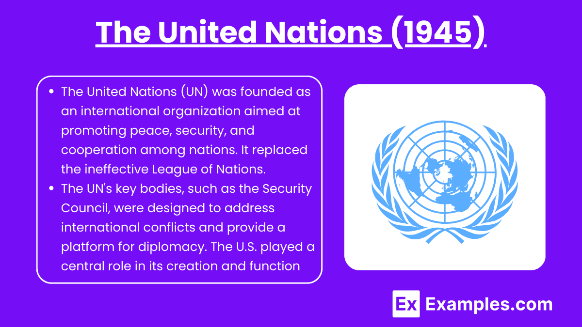 The United Nations (1945)