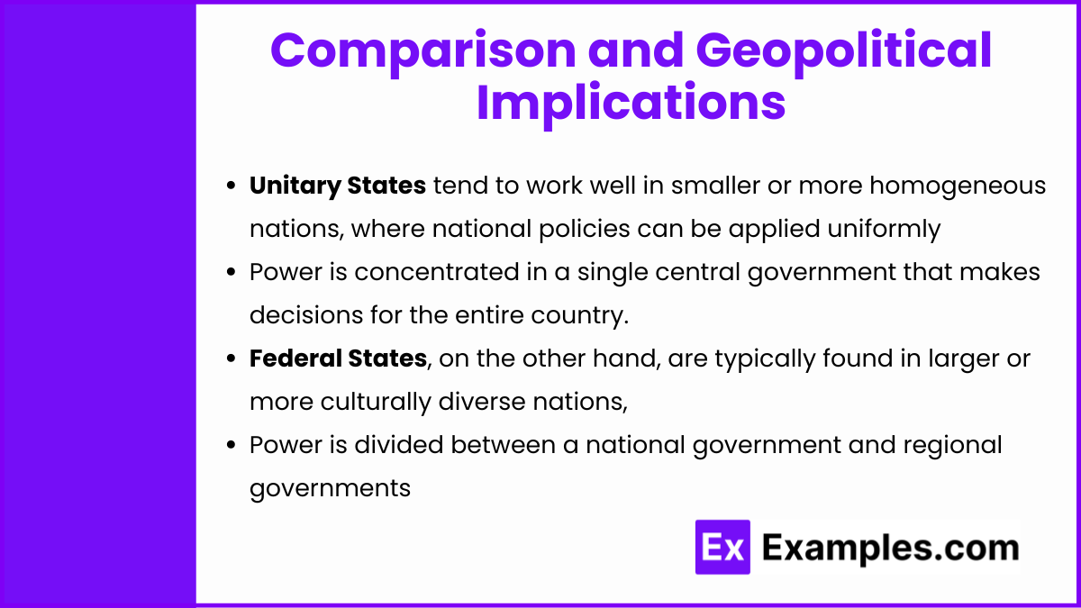 Comparison and Geopolitical Implications