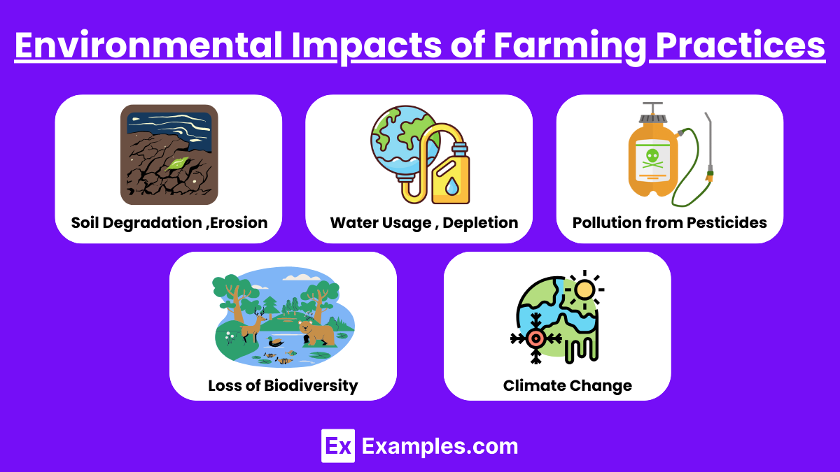 Environmental Impacts of Farming Practices