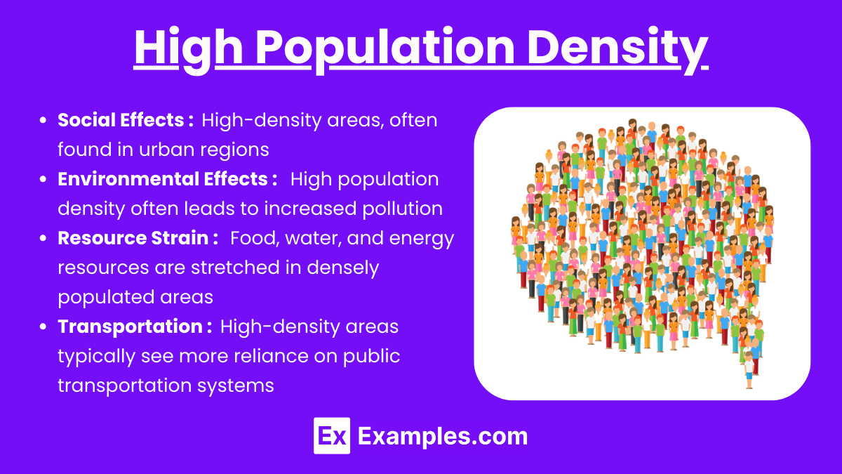 High Population Density