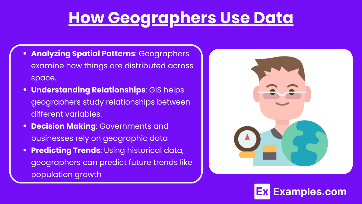 How Geographers Use Data