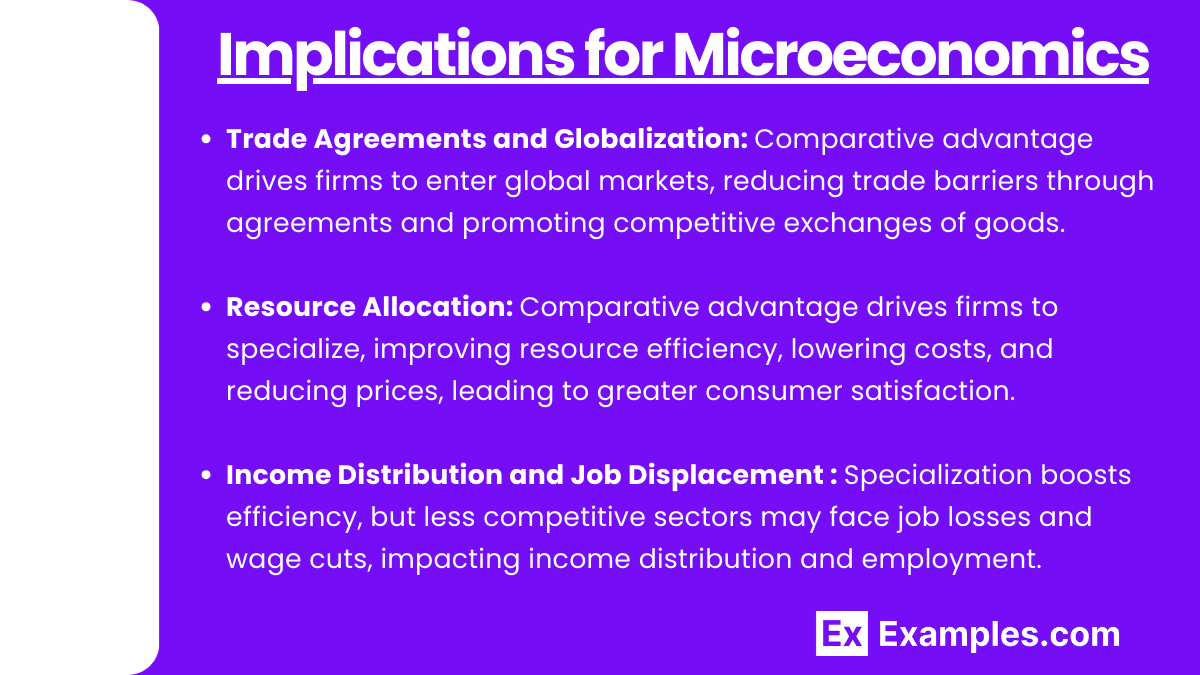 Implications for Microeconomics