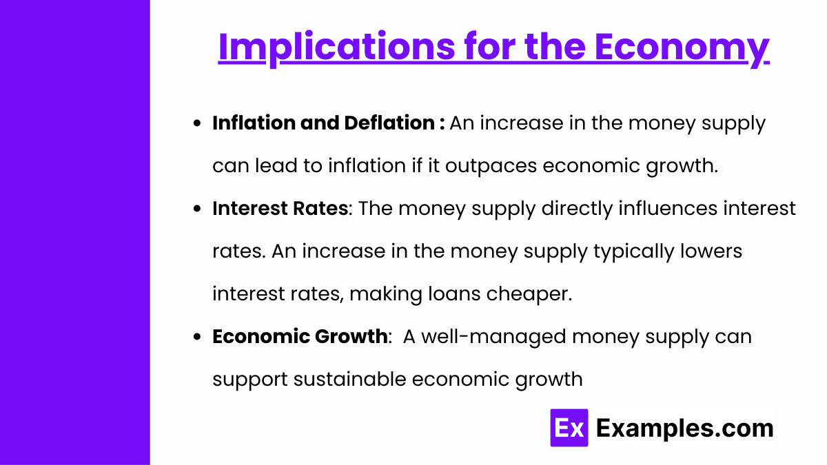 Implications for the Economy