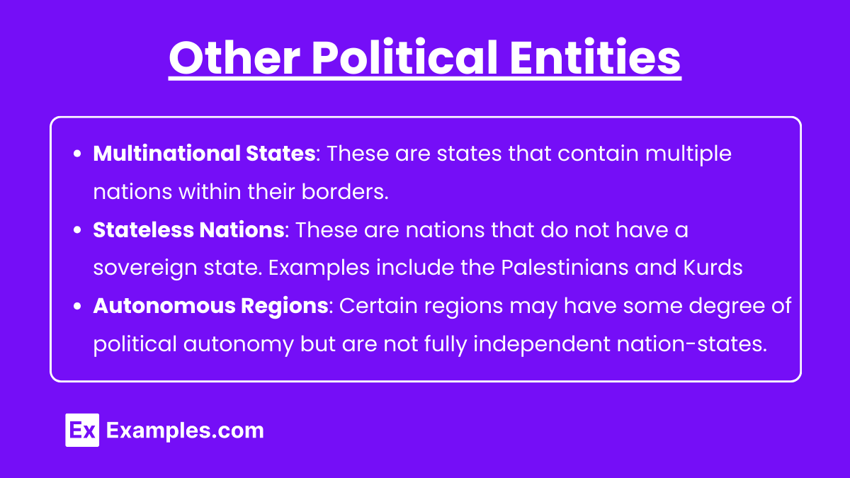 Other Political Entities