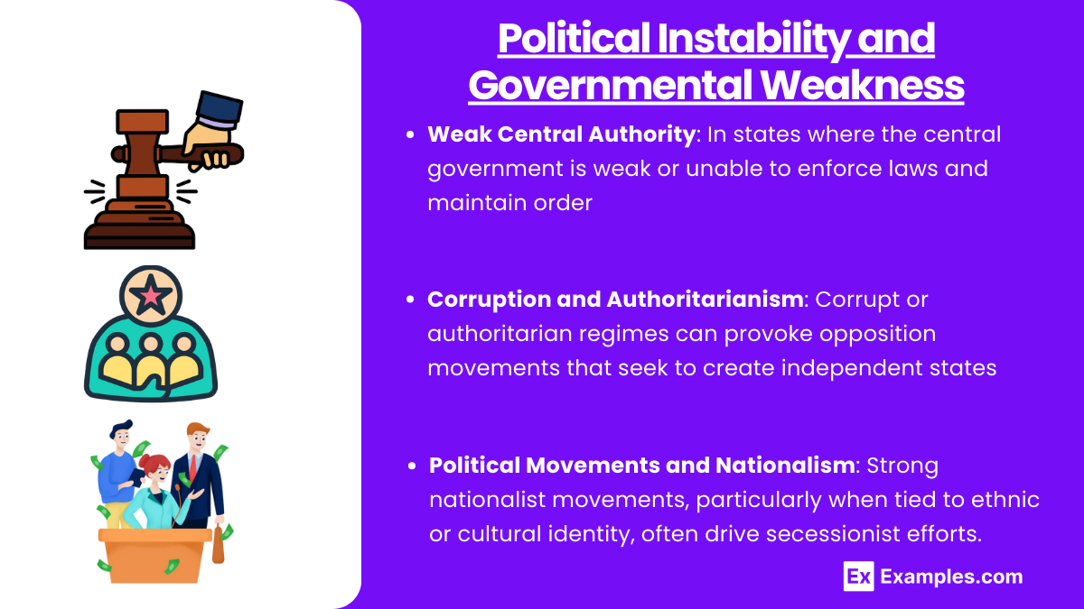 Political Instability and Governmental Weakness