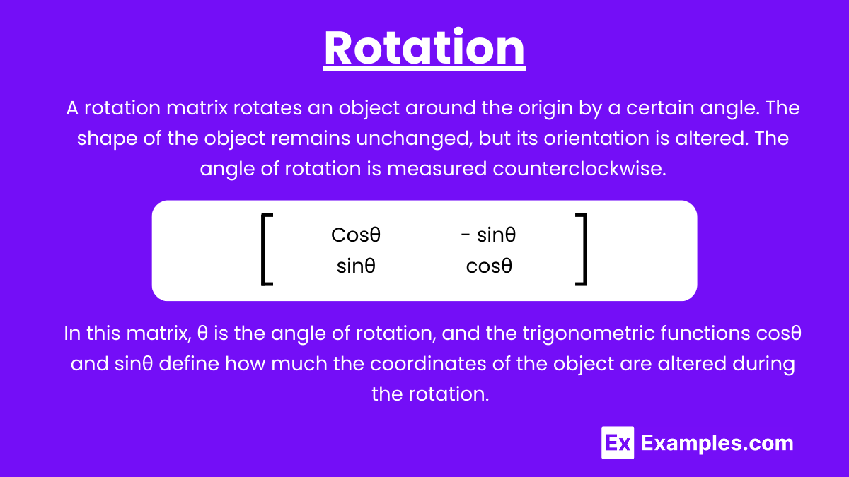 Rotation