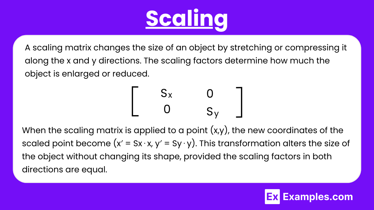 Scaling