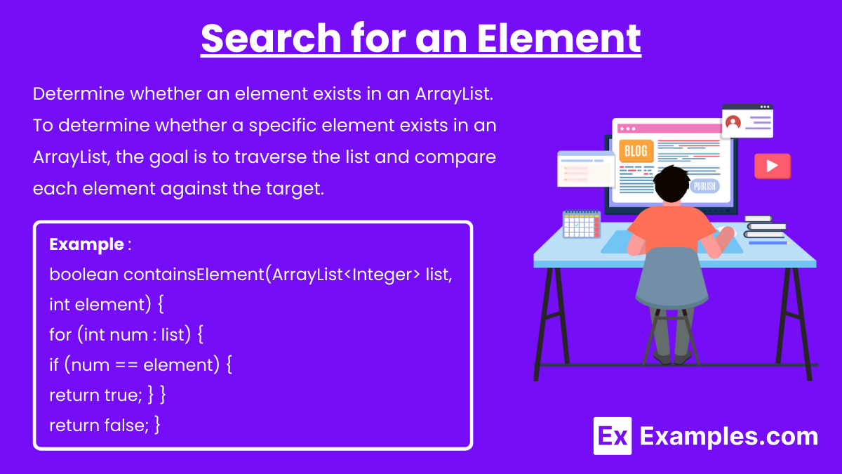 Search for an Element