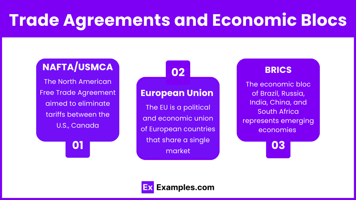 Trade Agreements and Economic Blocs