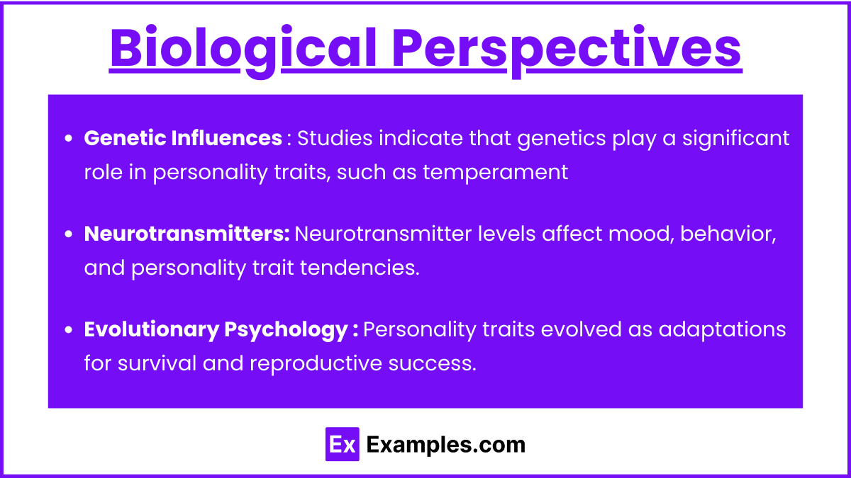 Biological Perspectives