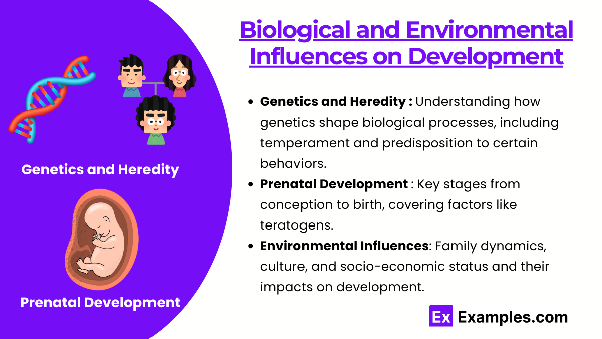 Biological and Environmental Influences on Development