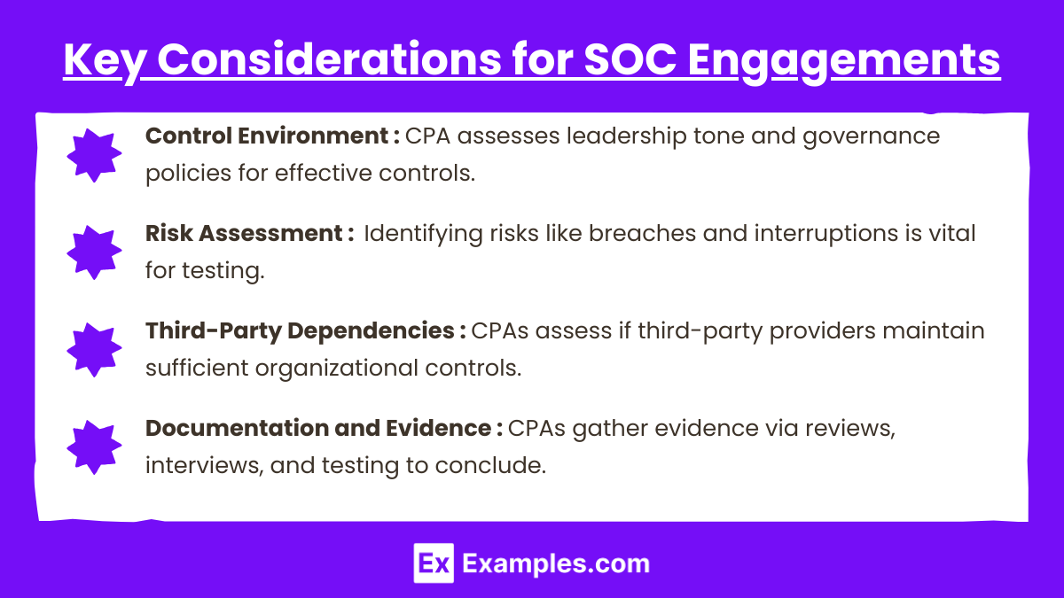 Key Considerations for SOC Engagements