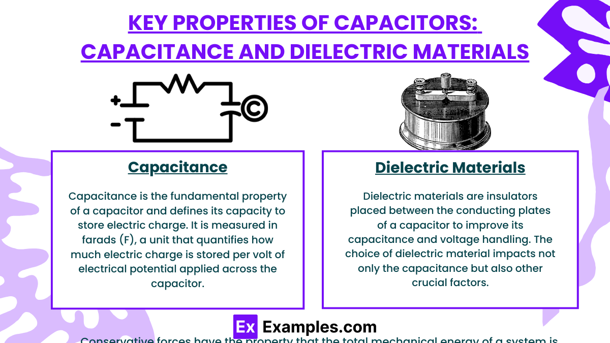 Key Properties of Capacitors  Capacitance and Dielectric Materials