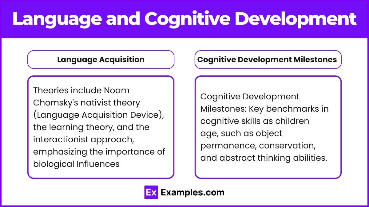 Language and Cognitive Development