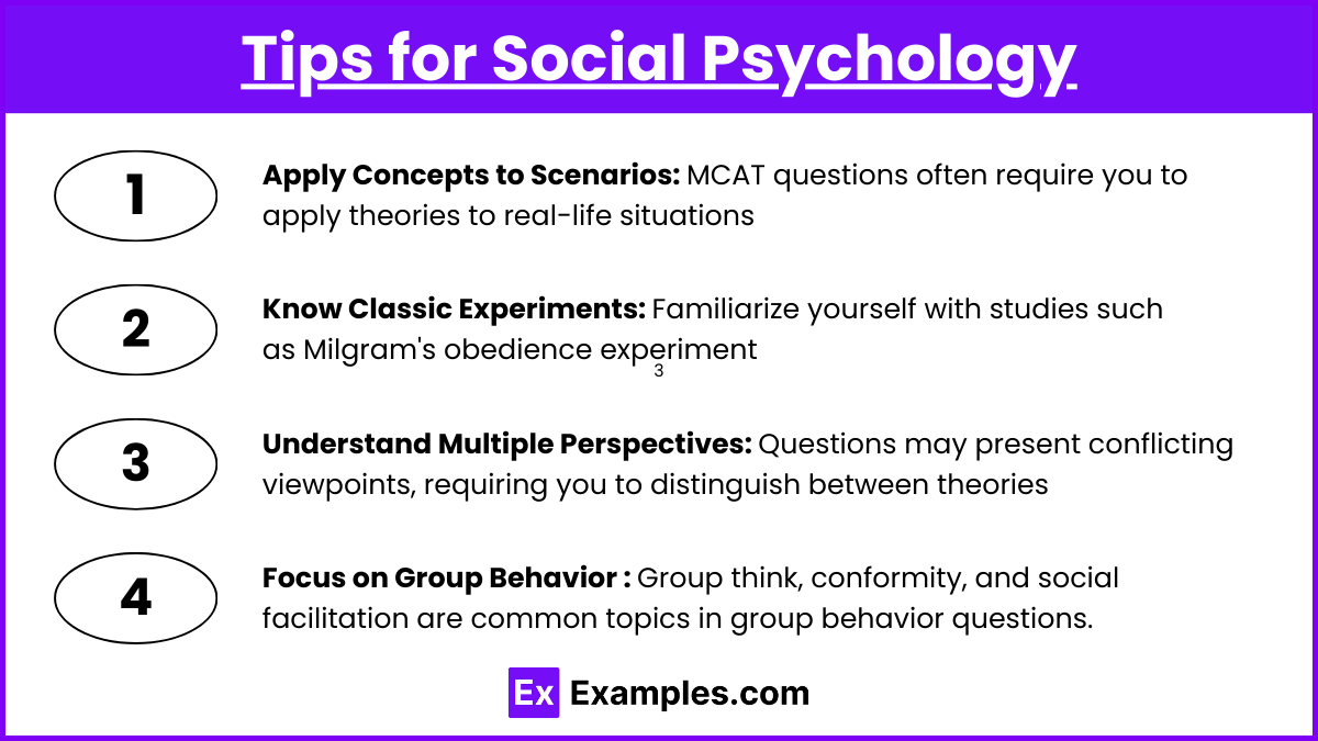 Tips for Social Psychology