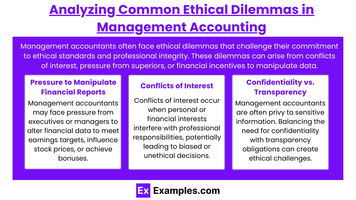 Analyzing Common Ethical Dilemmas in Management Accounting