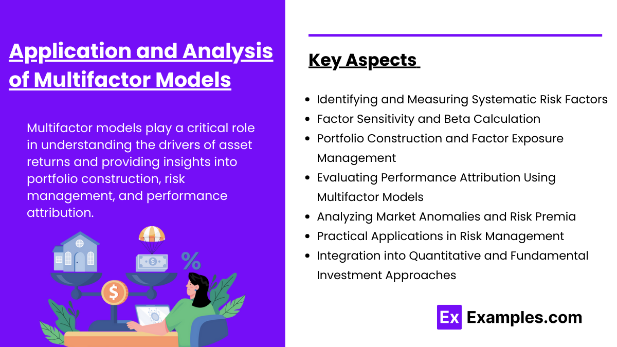 Application and Analysis of Multifactor Models