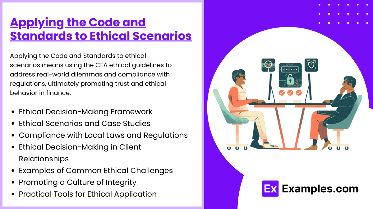 Applying the Code and Standards to Ethical Scenarios