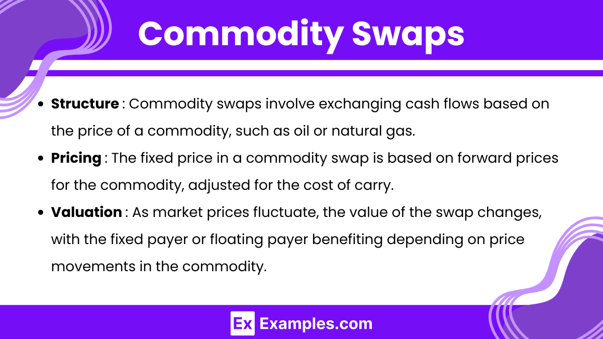 Commodity Swaps