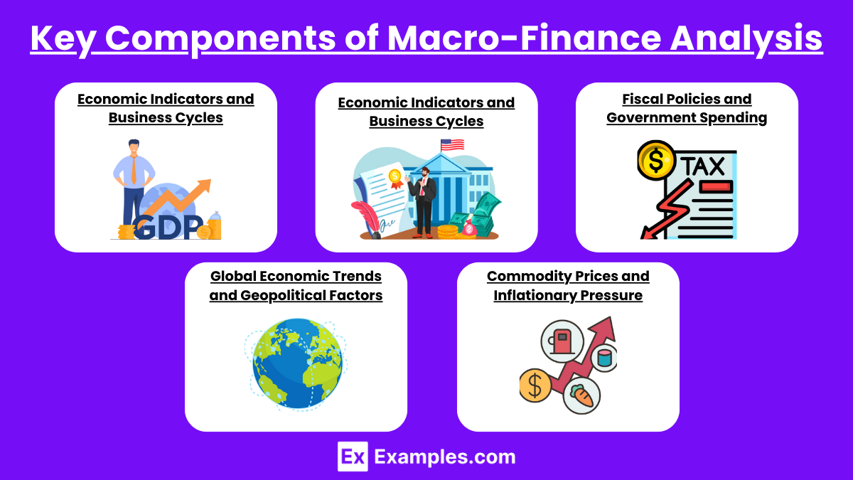 Key Components of Macro-Finance Analysis