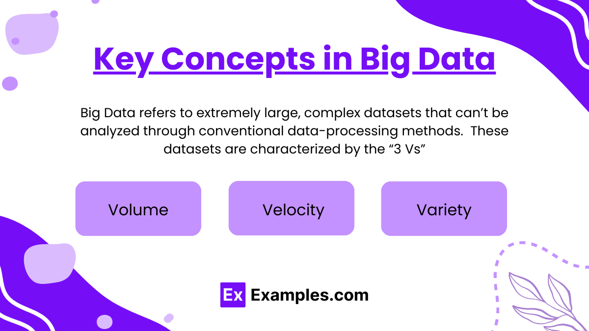 Key Concepts in Big Data