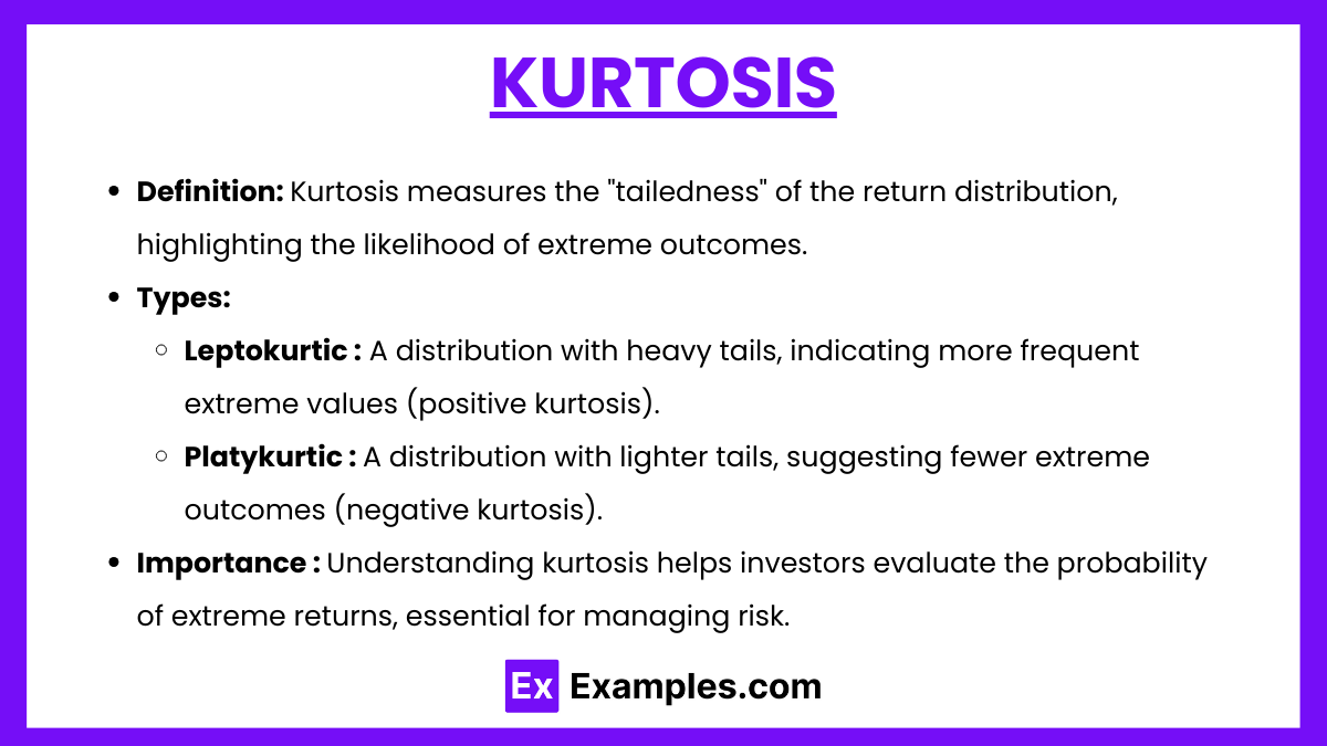 Kurtosis