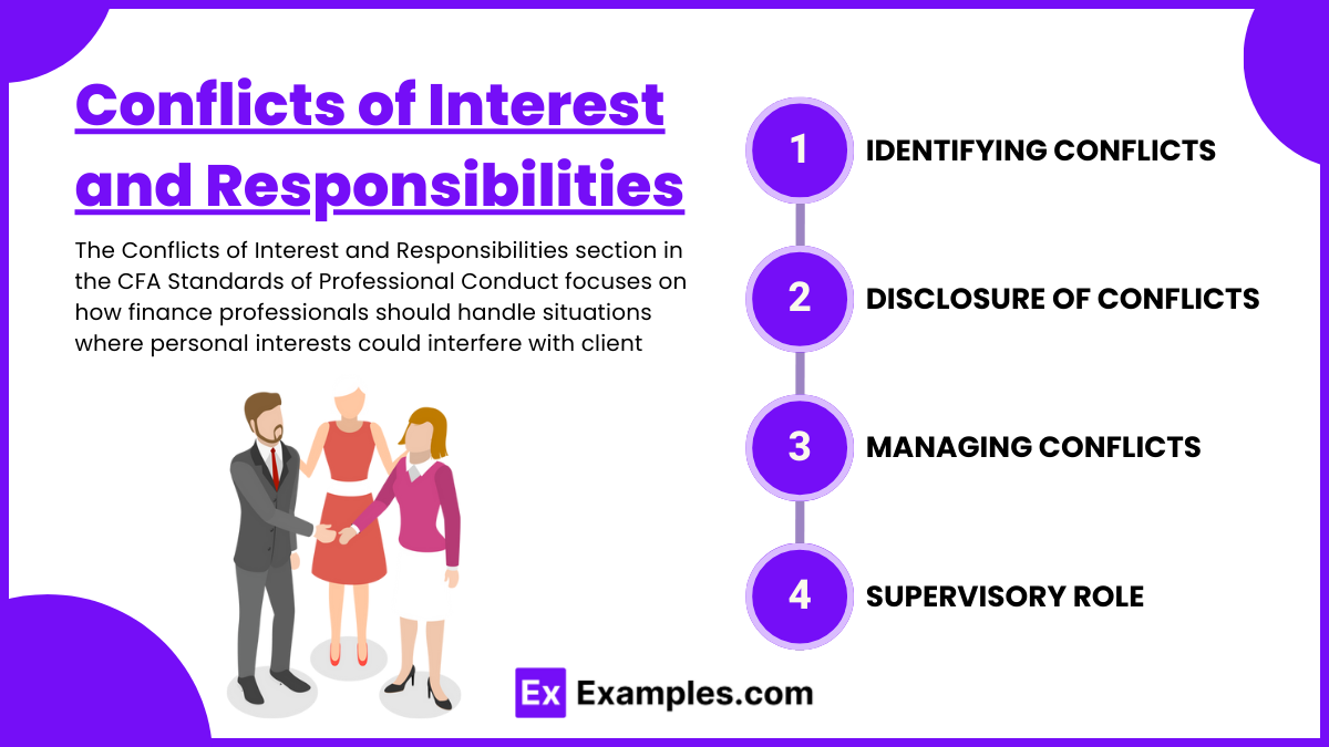 Conflicts of Interest and Responsibilities