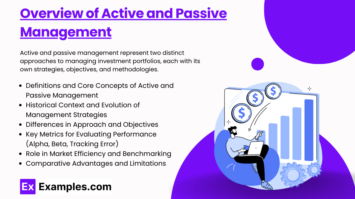 Overview of Active and Passive Management