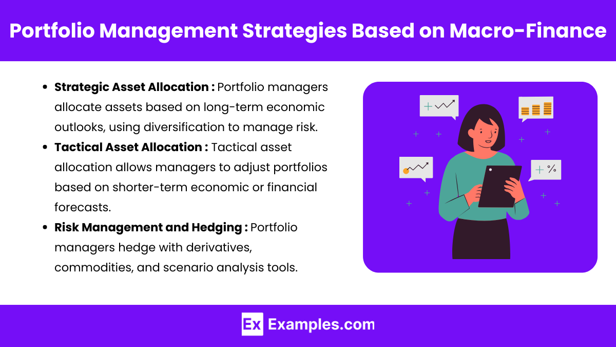 Portfolio Management Strategies Based on Macro-Finance 