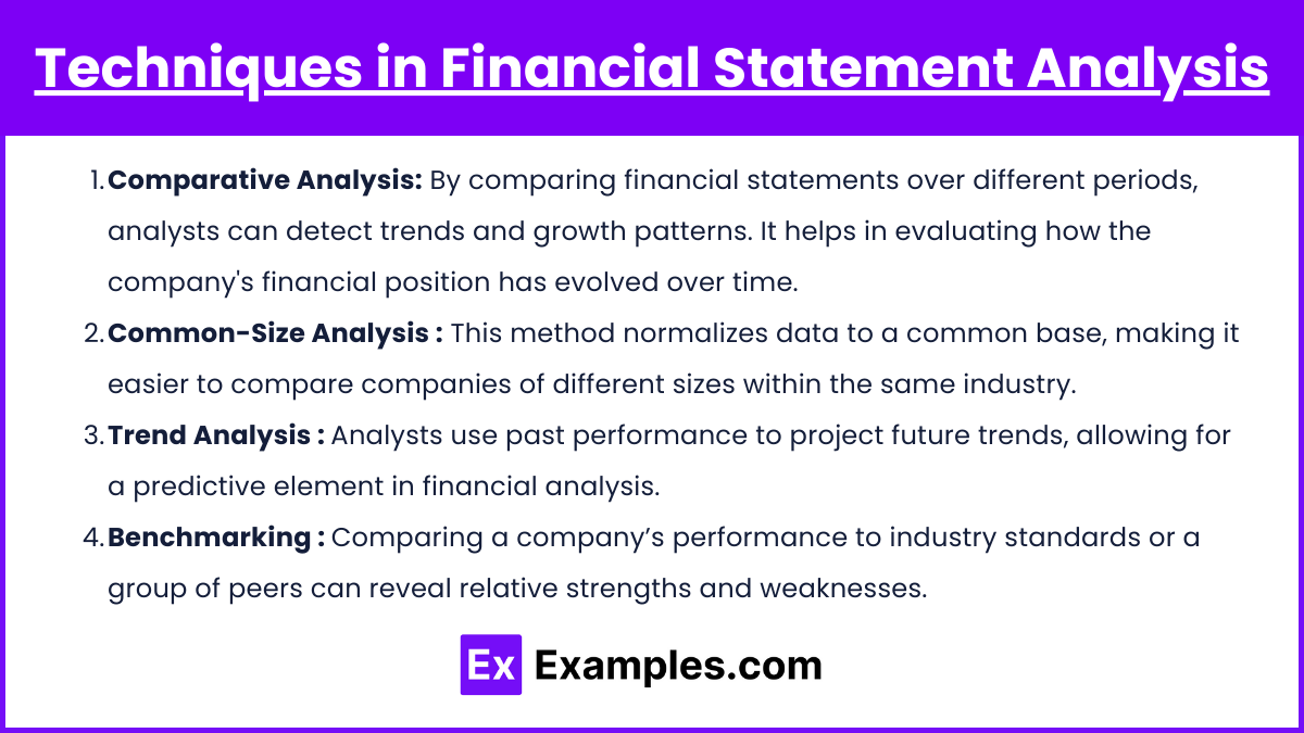 Techniques in Financial Statement Analysis