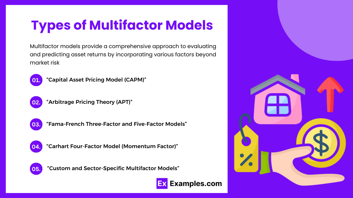 Types of Multifactor Models