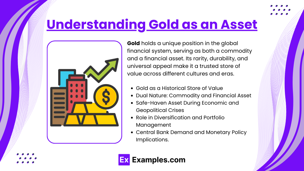 Understanding Gold as an Asset