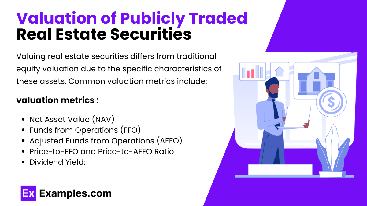 Valuation of Publicly Traded Real Estate Securities