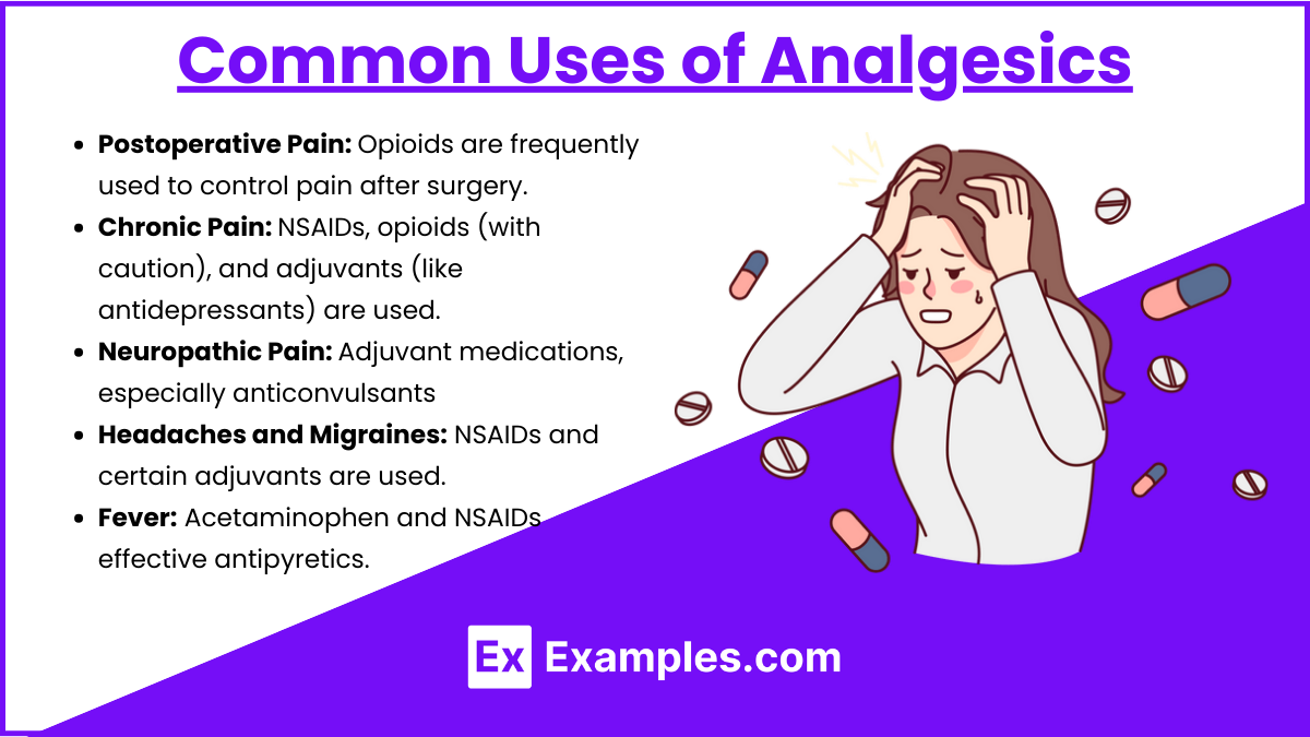 Common Uses of Analgesics