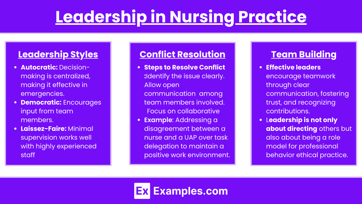 Leadership in Nursing Practice