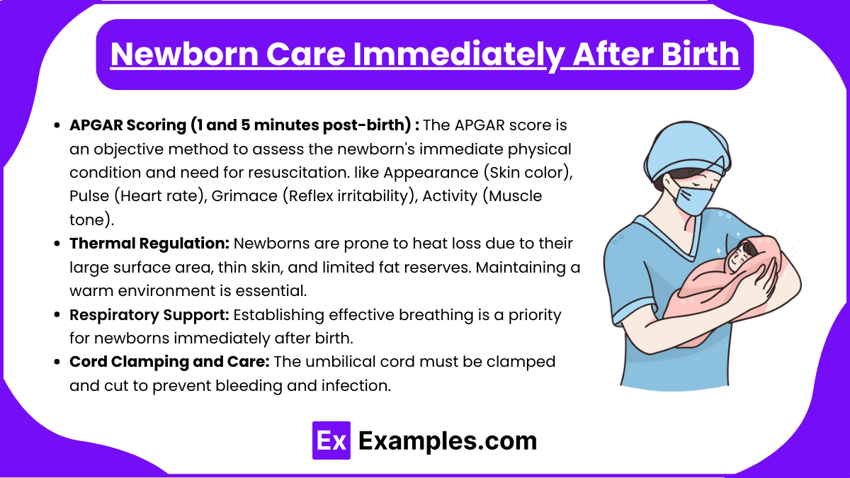 Newborn Care Immediately After Birth