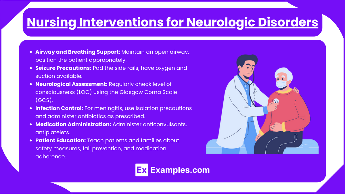 Nursing Interventions for Neurologic Disorders