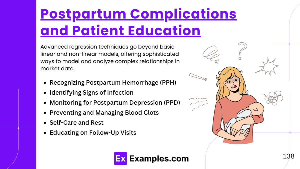 Postpartum Complications and Patient Education