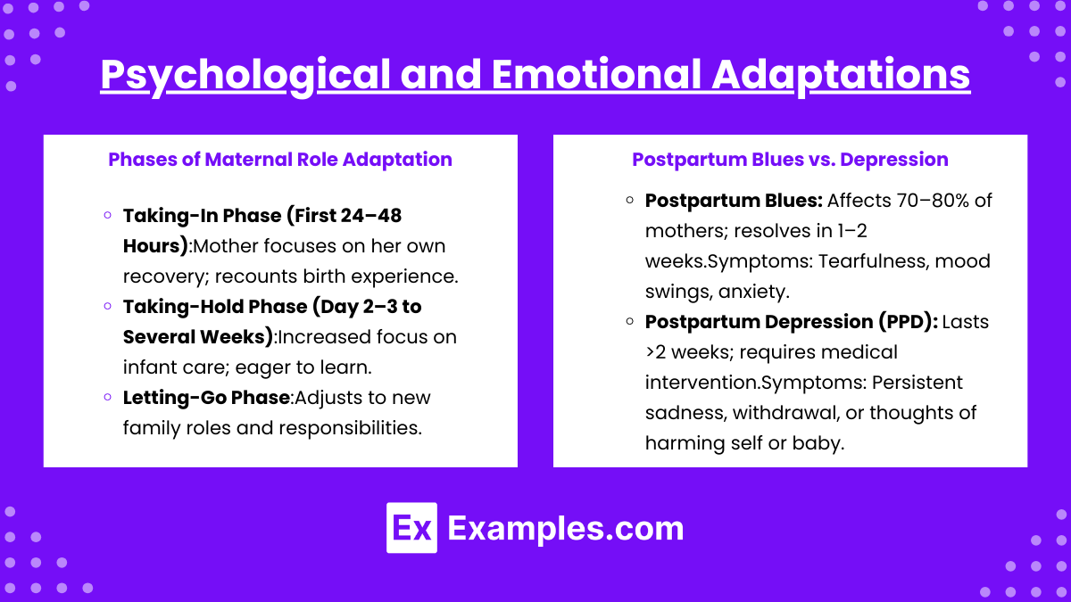 Psychological and Emotional Adaptations