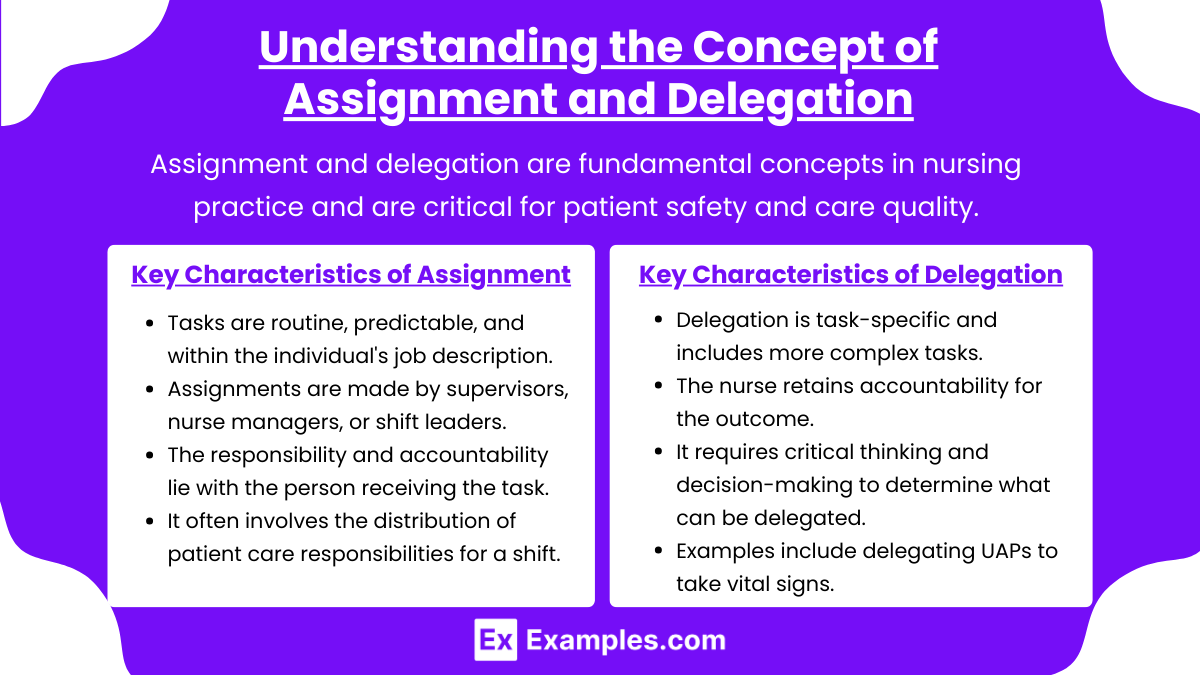 Understanding the Concept of Assignment and Delegation