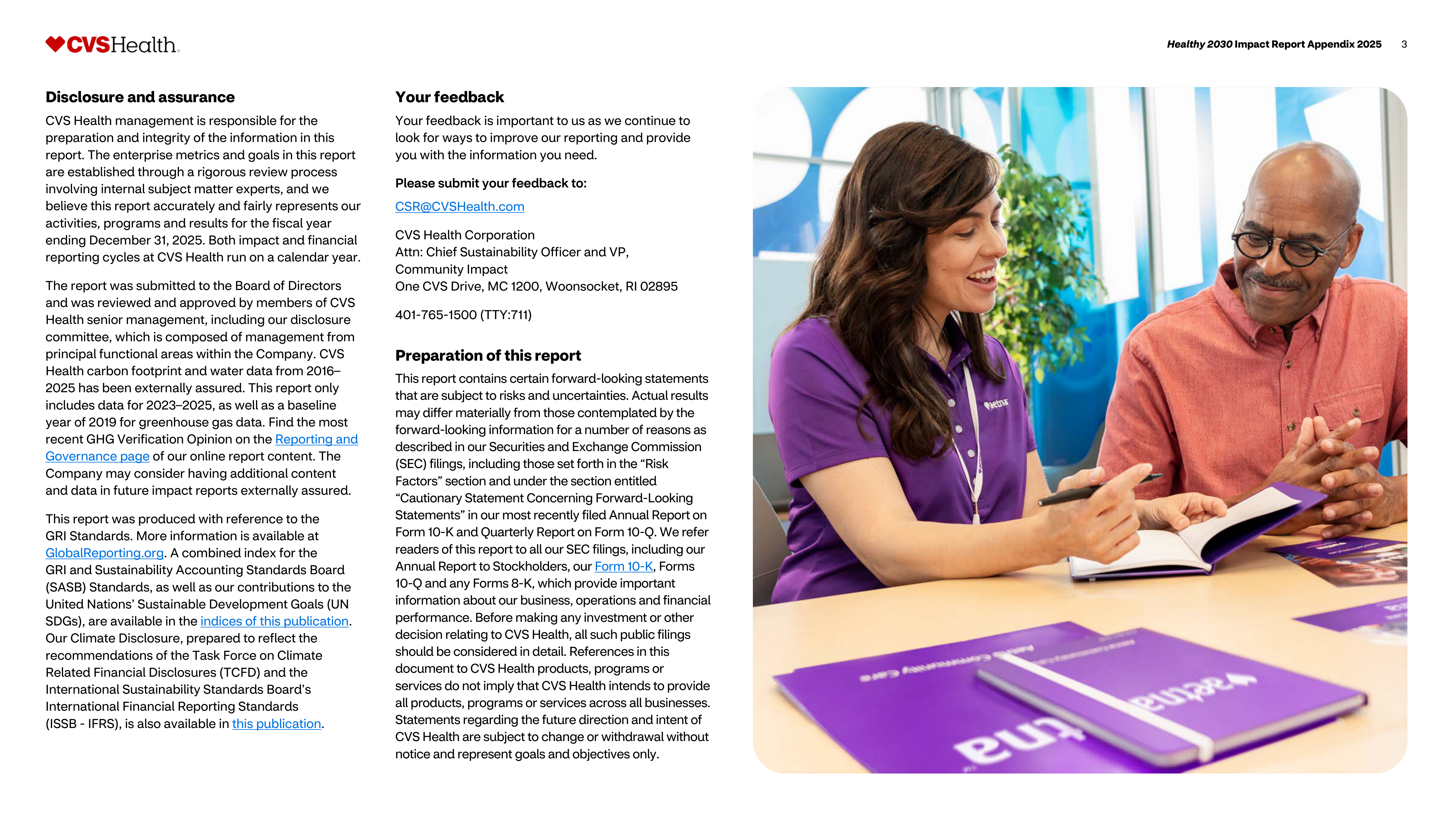 CVS Health Impact Report — page 4