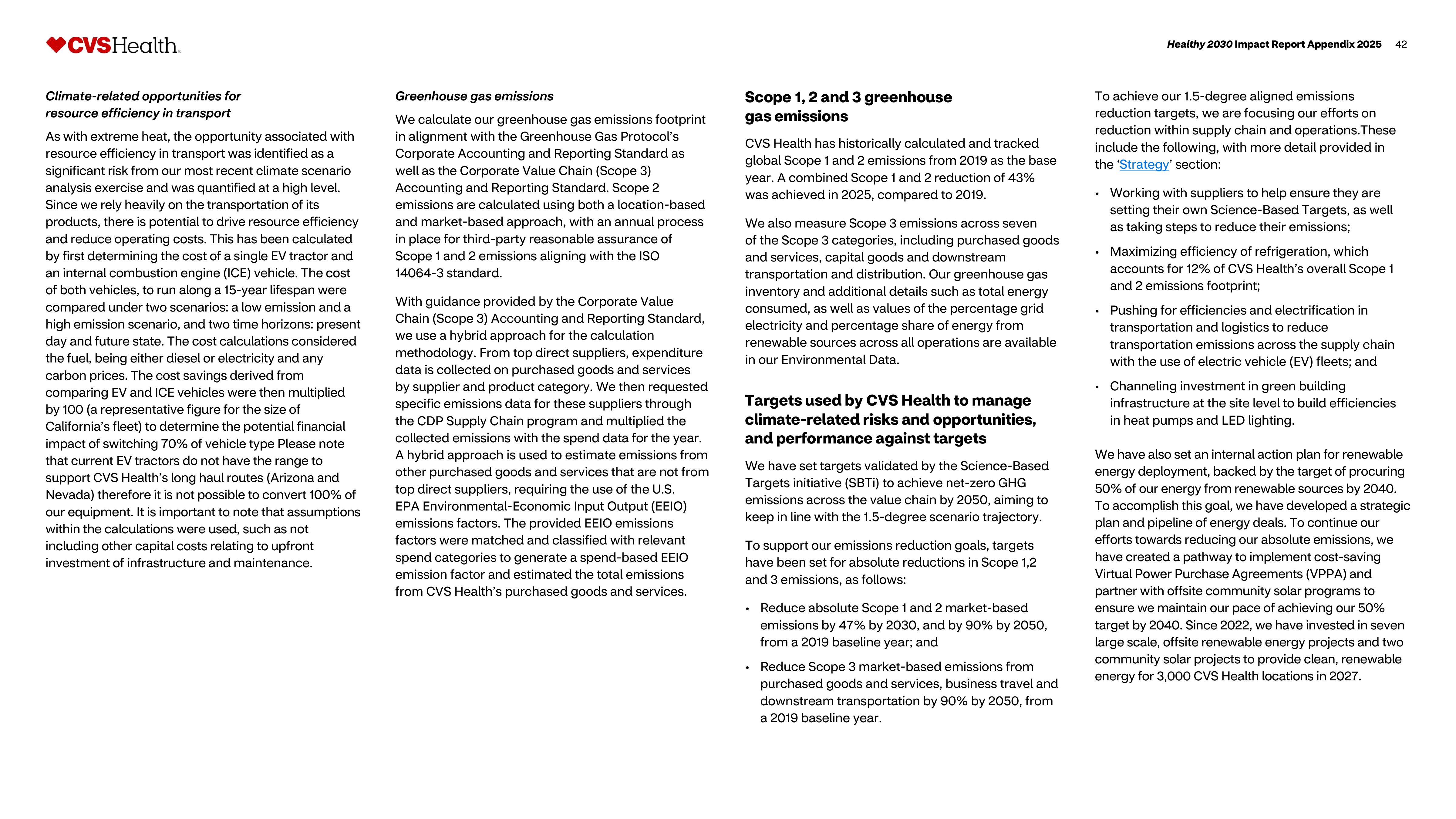 CVS Health Impact Report — page 43