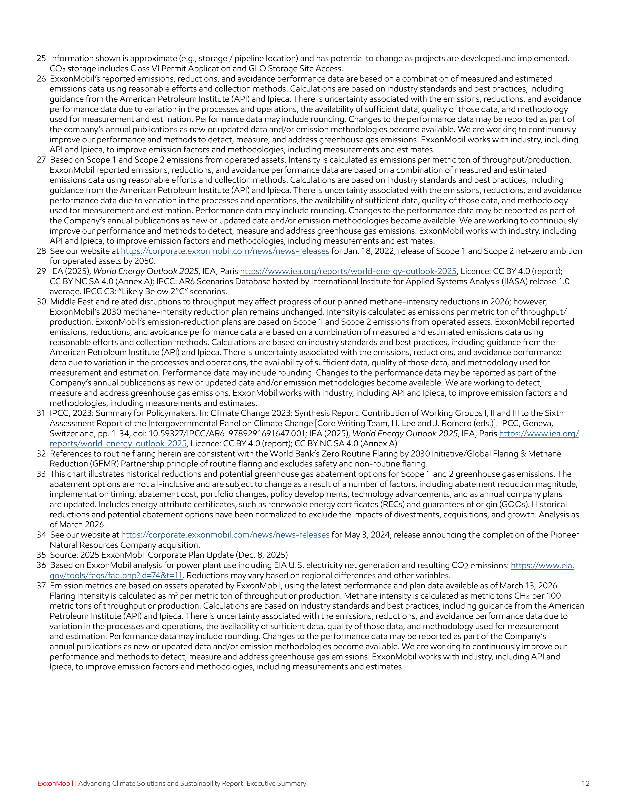 ExxonMobil Sustainability Executive Report — page 13