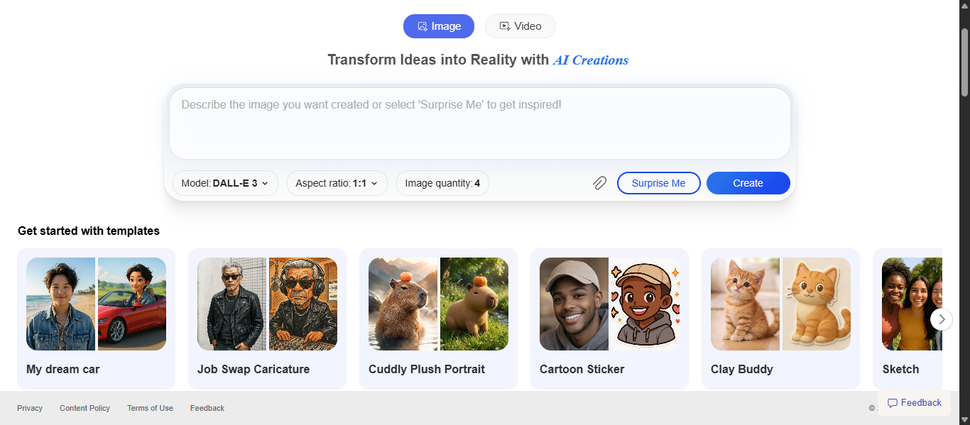 Bing Image Creator AI