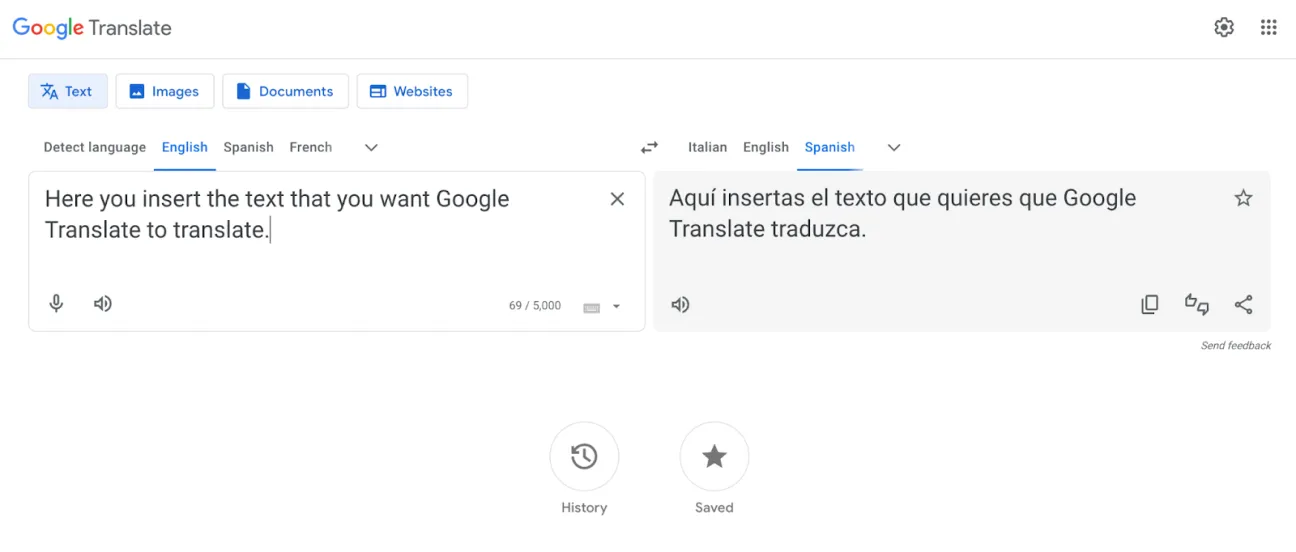 Google Translate AI