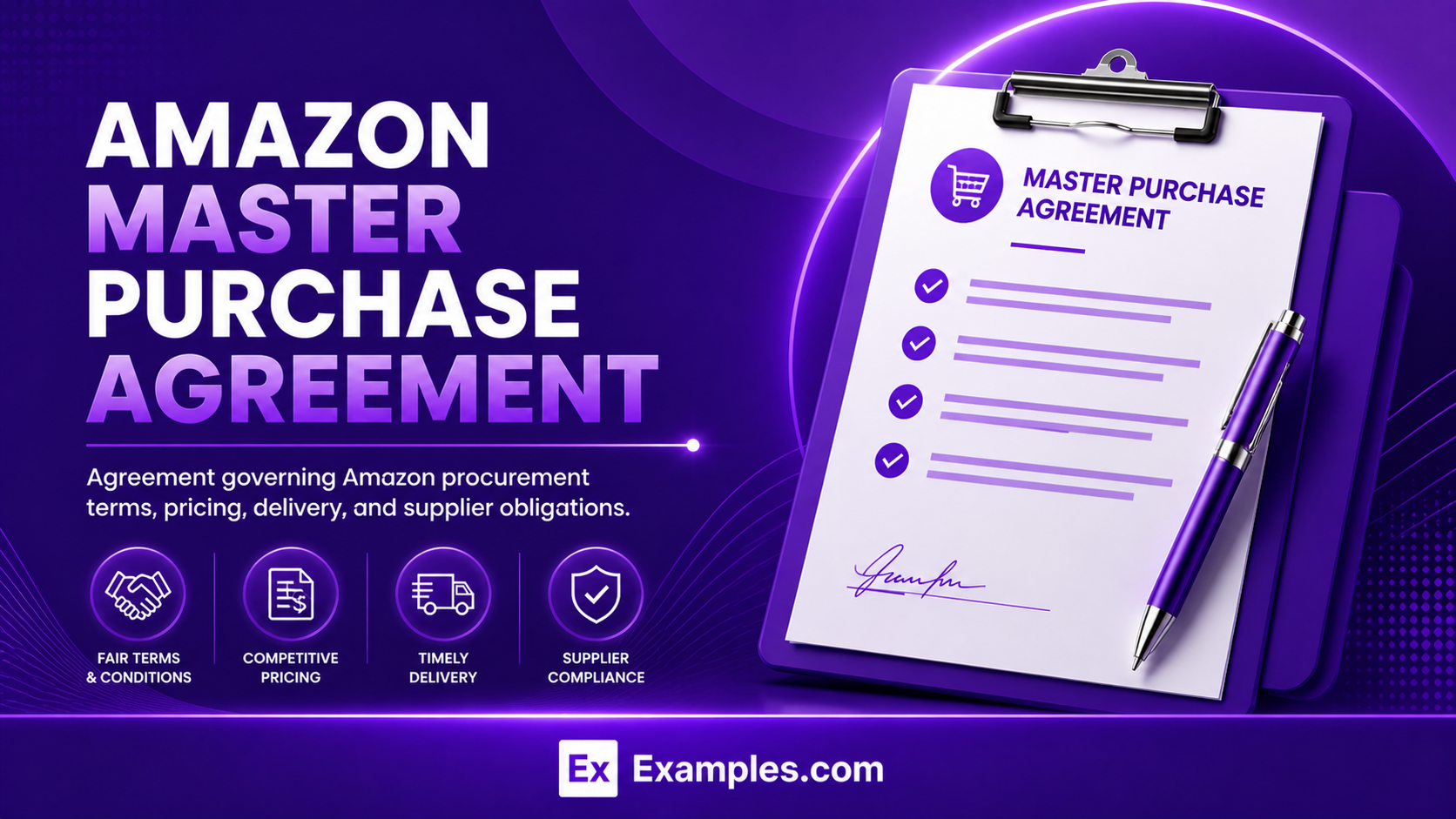 AMAZON Contract  - Free AI Contract Generator, 50+ Real Contract Examples